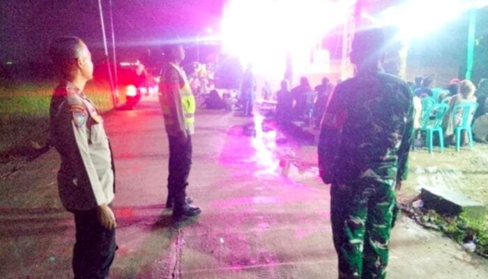 Pengamanan Sholawatan di Dander Bojonegoro Berlangsung Tertib Tanpa Gangguan