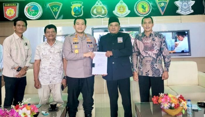 Silaturahmi ke Kapolres, PSHT Lamongan Perkuat Legalitas dan Persatuan