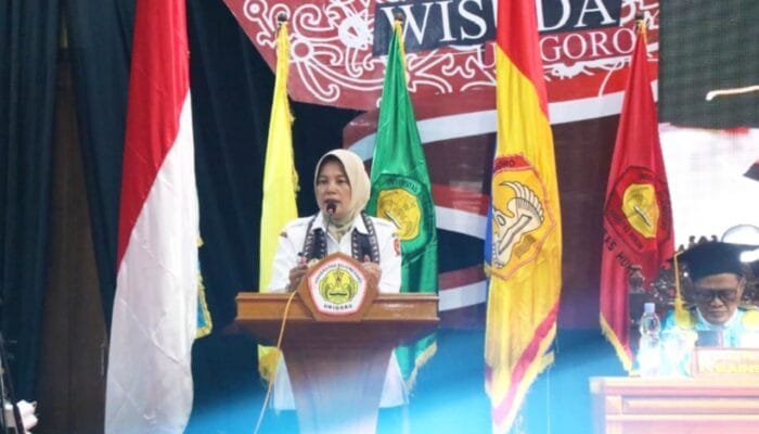 Haru dan Bangga, Wisuda Unigoro, Wabup Bojonegoro Tekankan Peran Orang Tua
