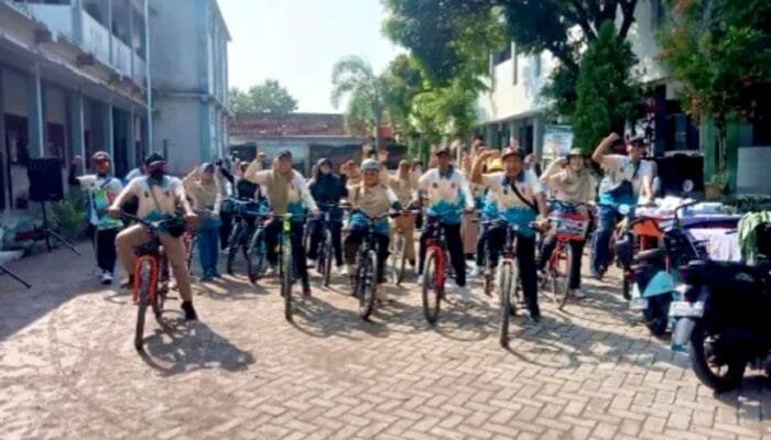 Kompak dan Sehat, KKG Baureno Bojonegoro Gelar Gowes Edukatif