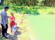 Embung dan Sungai Rawan, Polisi Gondang Bojonegoro Ingatkan Anak-anak Demi Keselamatan