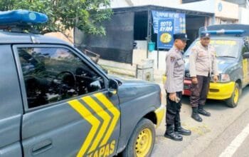 Antisipasi Miras dan Kejahatan, Polisi Kapas dan Balen Bojonegoro Gabung Sisir Titik Rawan