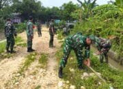 TNI Turun Tangan, Lingkungan Desa Mekanderejo Lamongan Diselamatkan