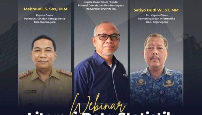 Data Kuat Ekonomi Menguat, Webinar Kominfo Bojonegoro Soroti Statistik