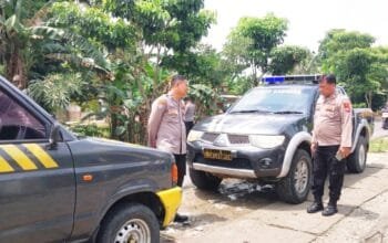 Jam Rawan Disikat, Polisi Gabungan Amankan Perbatasan Sugihwaras-Sukosewu Bojonegoro