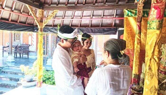 Upacara 105 Hari Bayi di Buleleng, Perpaduan Spiritualitas dan Budaya Bali