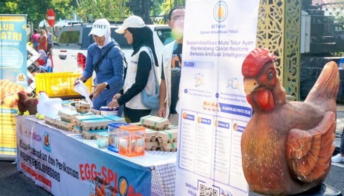 Telur Gayatri Jadi Primadona di CFD Bojonegoro