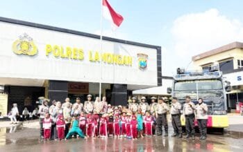 Dari Takut Jadi Dekat, Polisi Lamongan Ubah Cara Pandang Anak-anak