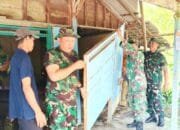 Koramil Pucuk Lamongan Turun Tangan, Dua Rumah Warga Dibongkar Serentak