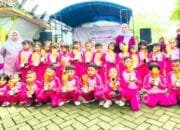 Lomba Hias Topi Anak TK di Kecamatan Kedungadem Bojonegoro Banjir Keseruan