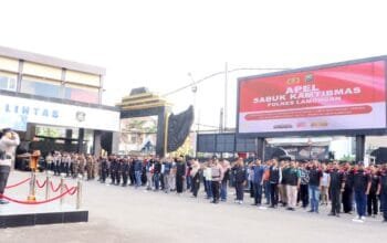 Apel Besar di Lamongan, Kapolres Tekankan Kolaborasi Jaga Kondusivitas