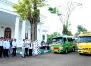 Solusi Aman ke Sekolah, Program Angkutan Pelajar Gratis Bojonegoro Dimulai