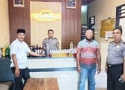 Dari Arak hingga Soju, Ratusan Botol Miras Disita di Brondong Lamongan