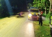 Tumpahan Tanah Uruk Sepanjang 100 Meter di BojonegoroBahayakan Pengguna Jalan