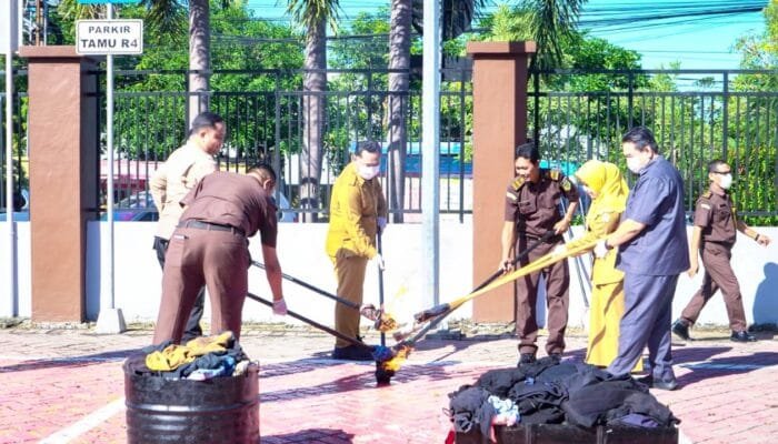 Ribuan Pil Dobel L dan Sabu Dimusnahkan di Gresik, Pengguna Masih Mendominasi