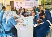 TNI untuk Rakyat, Koramil Pucuk Lamongan Dukung Pelayanan Kesehatan Gratis