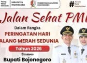 Hari Palang Merah Sedunia 2026, PMI Bojonegoro Siapkan Jalan Sehat Seru untuk Warga