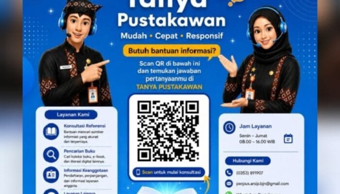 Inovasi Baru Dispusip Bojonegoro, Konsultasi Perpustakaan Kini Bisa Lewat WhatsApp