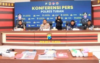 Komplotan Maling Sapi Gasak 7 Ekor di Tuban, Uangnya Dipakai Pesta Miras