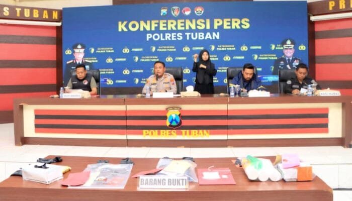 Komplotan Maling Sapi Gasak 7 Ekor di Tuban, Uangnya Dipakai Pesta Miras
