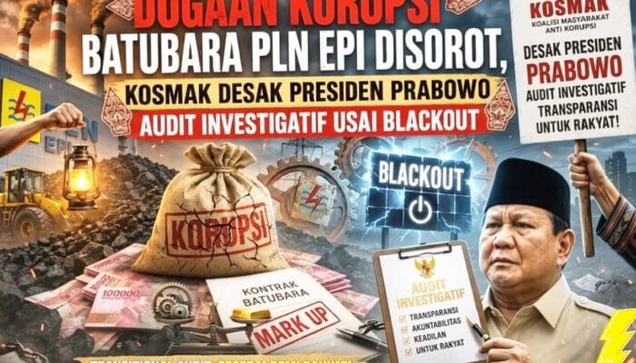 Blackout 6 Provinsi Sumatera, Dugaan Skandal Batubara PLN EPI Mengemuka