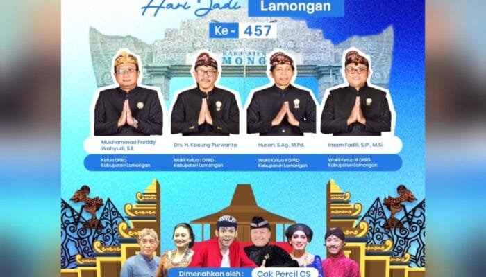 Hari Jadi Lamongan ke-457, DPRD Hadirkan Hiburan Rakyat yang Penuh Makna