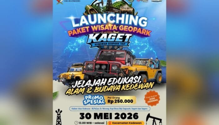Launching KAGET, Cara Seru Menjelajah Alam dan Sejarah Kedewan Bojonegoro