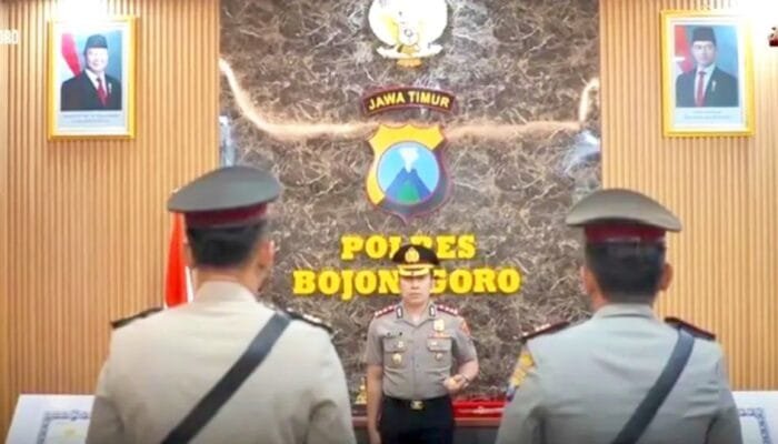 Resmi Sertijab, AKP Luluk Sulistiono Nahkodai Polsek Balen Bojonegoro