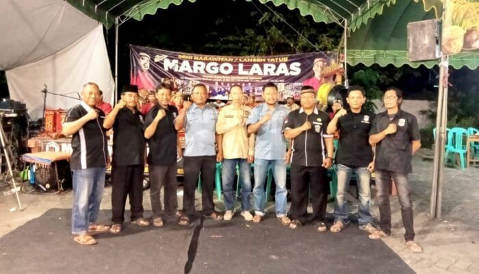 Hiburan Rakyat Meriahkan Sedekah Bumi Slinggang Sidomulyo Bojonegoro, BKP Kedungadem Kawal Hingga Tuntas