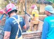 Korsleting Mesin Pompa Air Picu Kebakaran di Bojonegoro