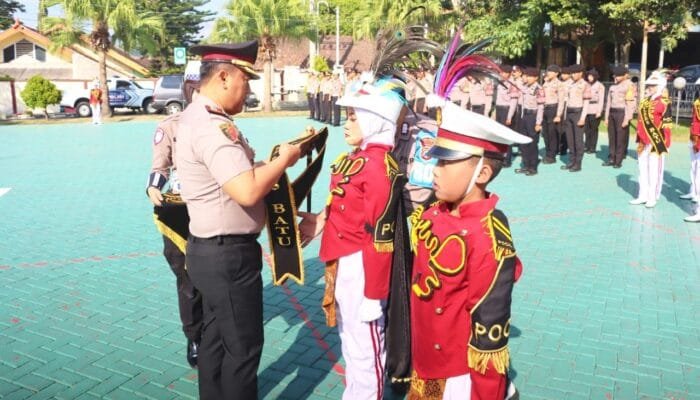 Pocil Kota Batu Tampil Memukau, Siap Berlaga di Lomba Hari Bhayangkara