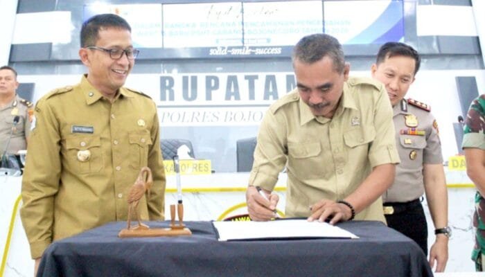 Anggota DPRD Bojonegoro Tinjau Pengamanan Pengesahan PSHT, Pastikan Kegiatan Aman