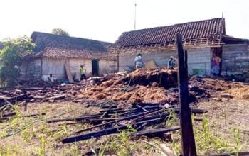 Bara Tungku Diduga Jadi Pemicu Kebakaran Rumah di Kesongo Kedungadem Bojonegoro