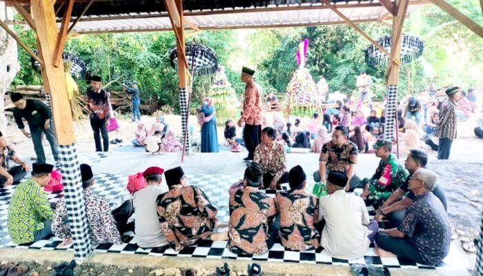 Tayub dan Gunungan Warnai Sedekah Bumi Dusun Ringinanom Tumbrasanom Bojonegoro