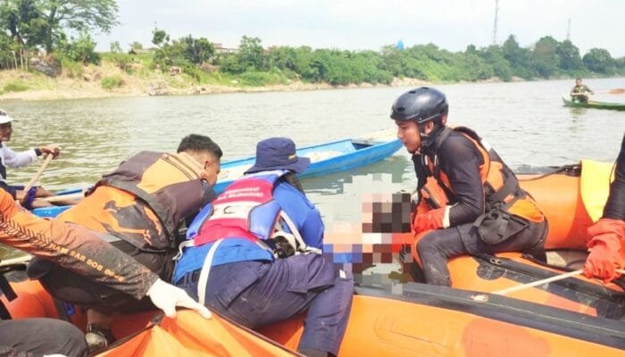 Pencarian Korban Tenggelam di Bengawan Solo Bojonegoro, Ditemukan Meninggal pada Hari Kedua