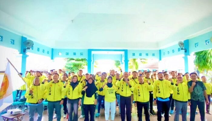 Launching Kontingen Kedungadem, Optimistis Guncang Porkab II Bojonegoro