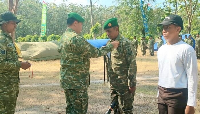 Kodim Bojonegoro Cetak Generasi Cinta Tanah Air Melalui Persami KKRI