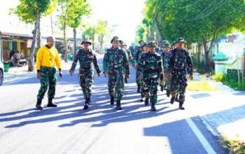 Tak Hanya Patroli, Babinsa Bojonegoro Juga Wajib Lulus Hanmars dan Renang Militer