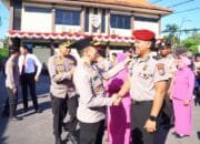79 Personel Polres Bojonegoro Terima Kenaikan Pangkat, Ada Tradisi Siram Air