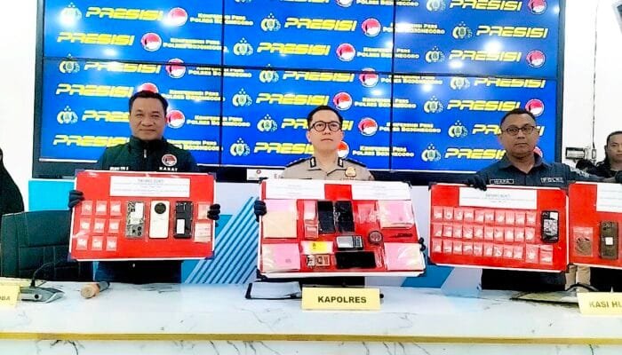 Perang Melawan Narkoba, Polres Bojonegoro Ungkap 34 Kasus dalam 7 Bulan