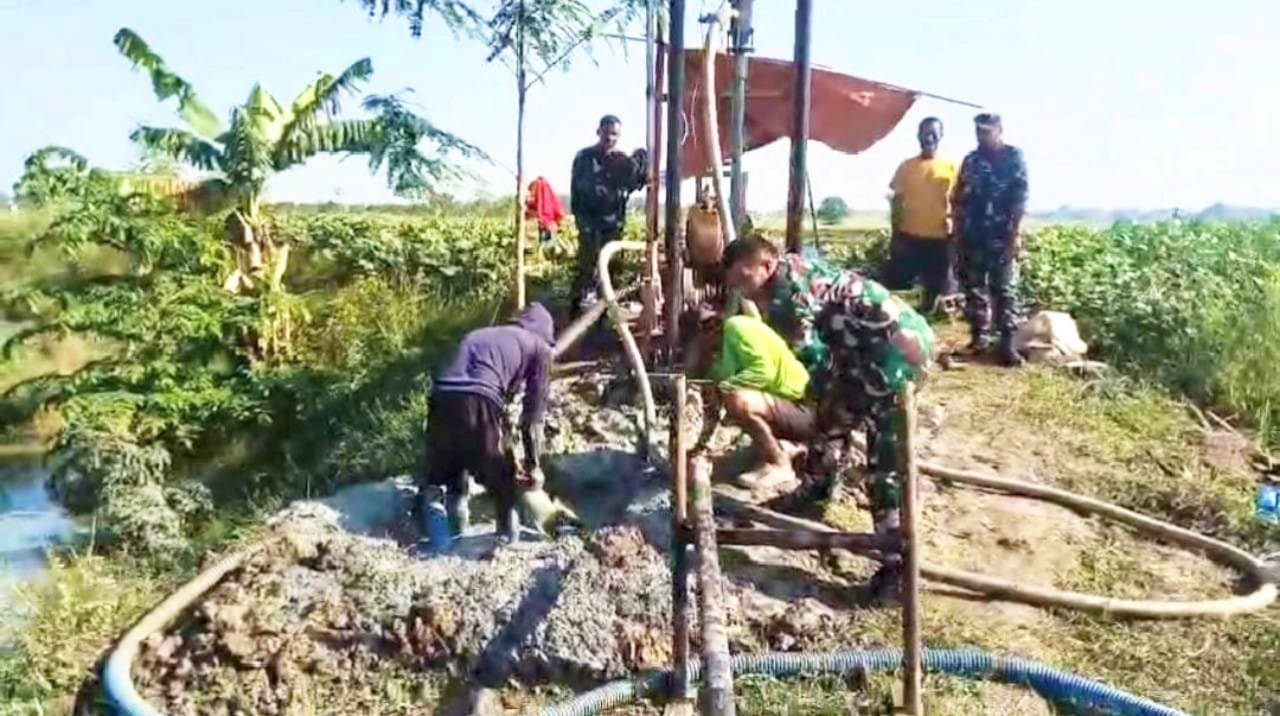 Kodim Lamongan Percepat Pembangunan Sumur Bor untuk Warga Sarirejo Lamongan img 20260702 wa0035