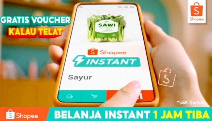 Shopee Belanja Instant 1 Jam Tiba Permudah Belanja Kebutuhan Harian yang Mendesak