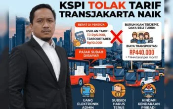Tarif Transjabodetabek Rp10.000 Ditolak KSPI, Ini Dampaknya