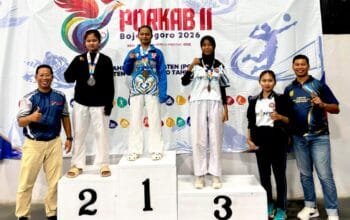 Karate Porkab Bojonegoro Berakhir, Atlet Terbaik Masuk Puslatkab