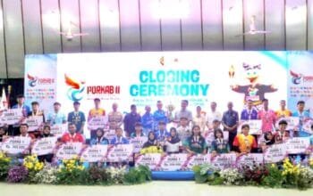 Porkab II Bojonegoro Resmi Ditutup, Ini 5 Besar Peraih Medali Terbanyak img 20260711 wa0010