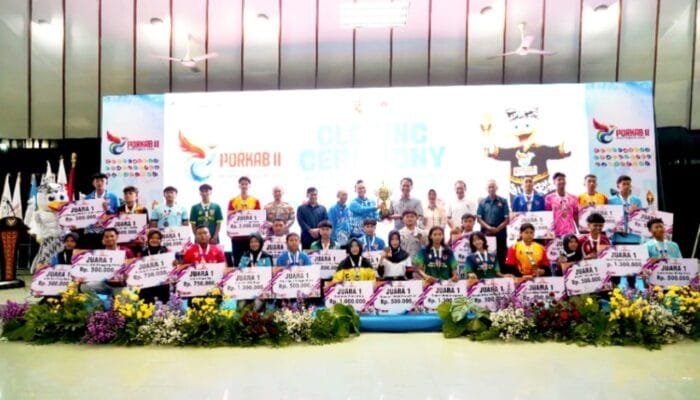 PORKAB II Bojonegoro Berakhir, Ini Daftar Juara Umum dan Pesan Bupati