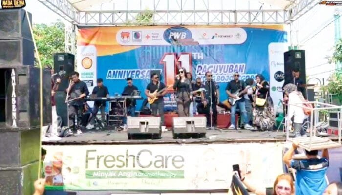 Nada Dewa Music Sukses Hibur Ribuan Pengunjung di HUT ke-11 PWB Bojonegoro