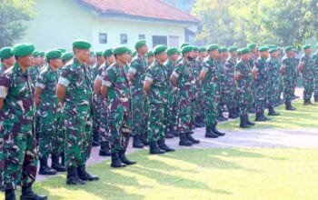Dandim Lamongan Tekankan Soliditas Jelang Pelaksanaan TMMD ke-129