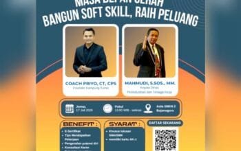 Disperinaker Bojonegoro Asah Soft Skill Lulusan SMA SMK, Peserta Dapat E-Sertifikat