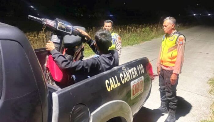 Jam Rawan Kriminal, Polisi Tambakrejo Bojonegoro Tingkatkan Patroli Malam